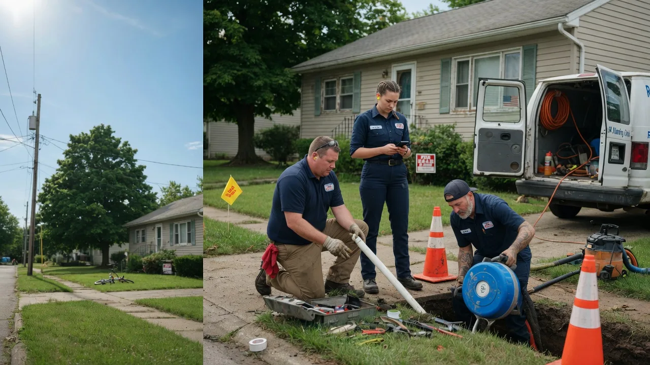 Sewer Line Repair in New Troy, MI near me